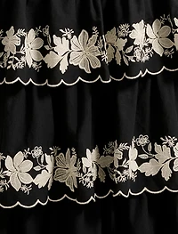 Blaire Embroidery Maxi Skirt
