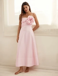 Felicia Flower Detail Midi Dress
