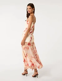 Luca Dropped Waist Maxi Dress