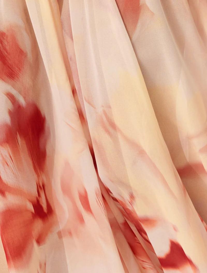 Luca Dropped Waist Maxi Dress