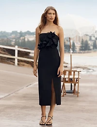 Tessa Flower Midi Dress