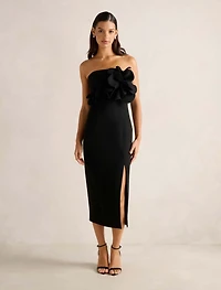 Tessa Flower Midi Dress