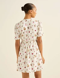 Berna Printed Mini Dress