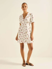 Berna Printed Mini Dress