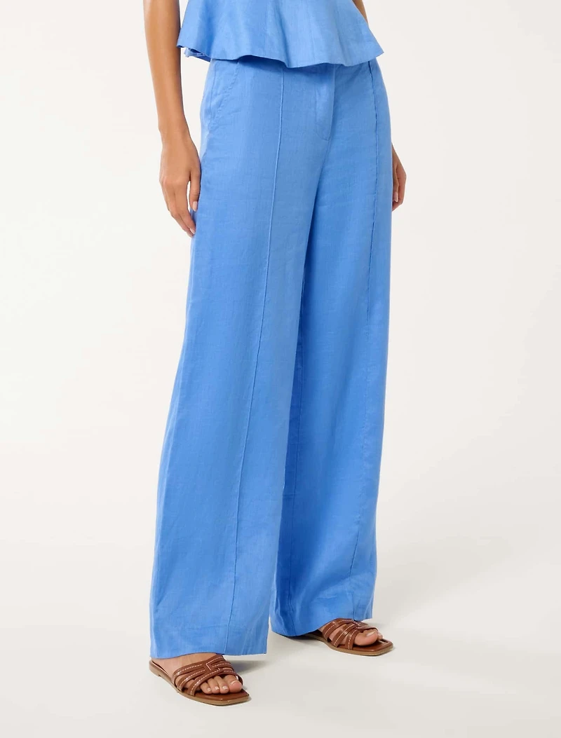 Penny Linen Wide Leg Pant