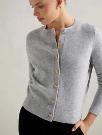 May Crew Neck Cardigan