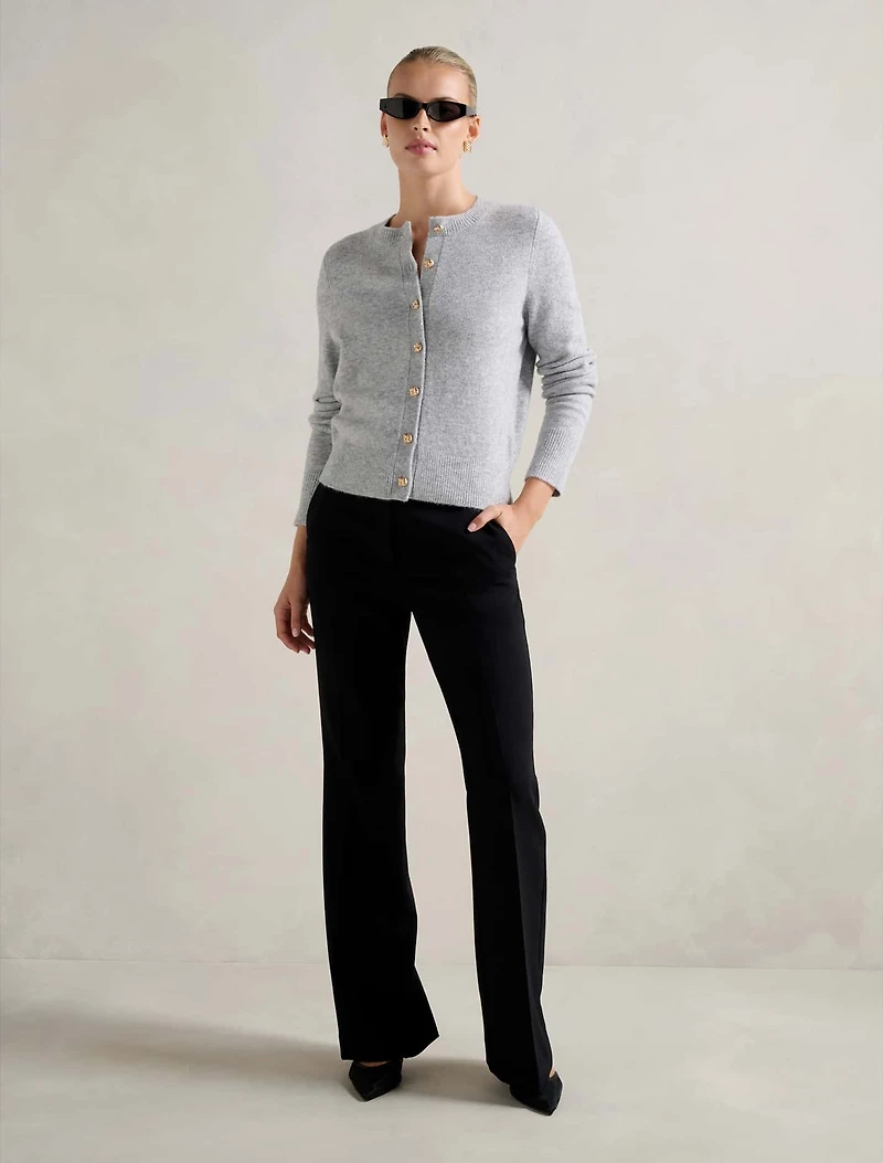 May Crew Neck Cardigan