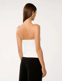 Violetta Twist Crepe Top