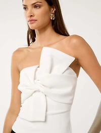 Violetta Twist Crepe Top
