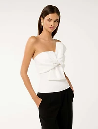 Violetta Twist Crepe Top