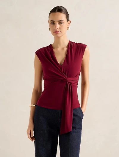 Emma Twist Front Top