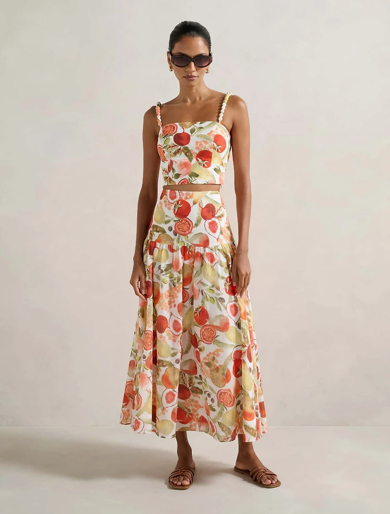 Flore Petite Midi Skirt