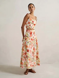 Flore Petite Midi Skirt