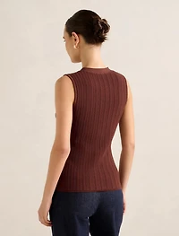 Ivy Pointelle Waistcoat