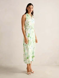 Lindsey Linen Tennis Dress