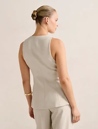 Lulu Long Waistcoat