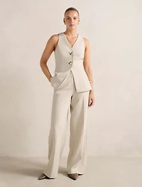 Lulu Long Waistcoat