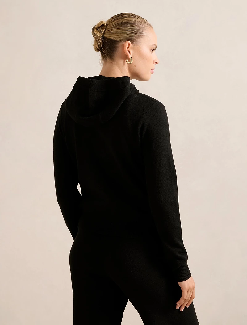 Hazel Knitted Lounge Hoodie