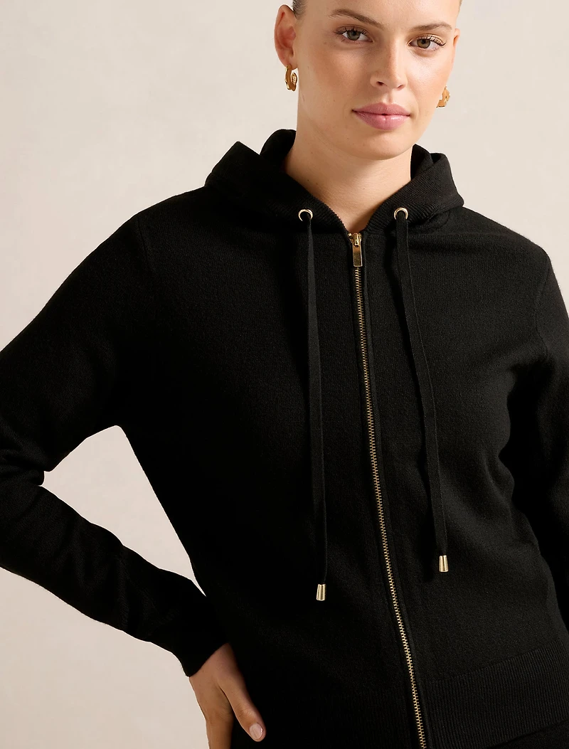 Hazel Knitted Lounge Hoodie