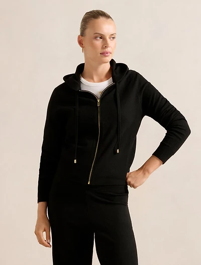 Hazel Knitted Lounge Hoodie