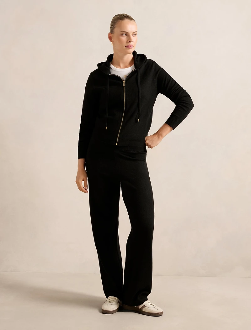 Hazel Knitted Lounge Hoodie