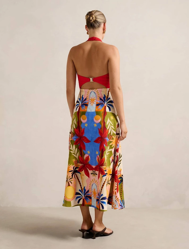 Romee Halter Neck Midi