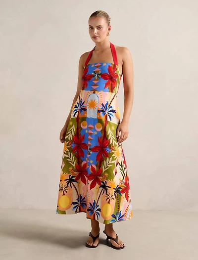 Romee Halter Neck Midi