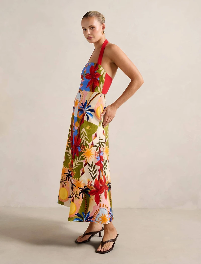 Romee Halter Neck Midi
