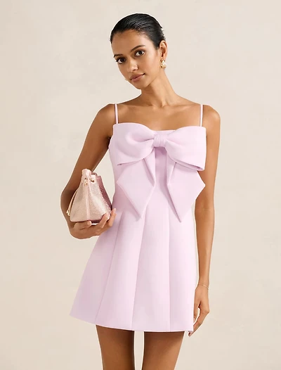 Hayley Petite Bow Front Mini