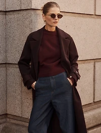 Heidi Double Breasted Wrap Coat