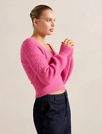 Kylie Stitch Wrap Sweater