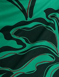 Gisella Tipped Mesh Midi Dress