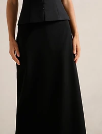 Drew Low Waist Column Skirt