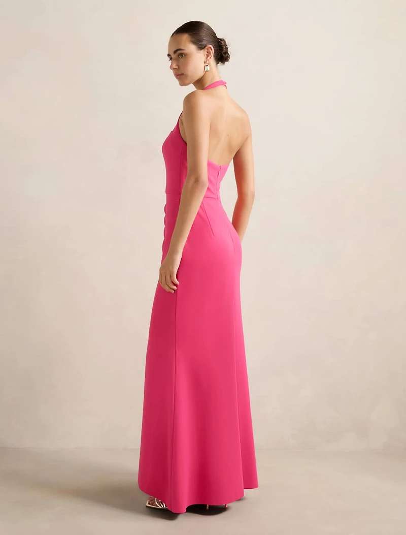 Willow Halter Wrap Maxi