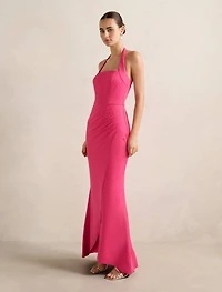 Willow Halter Wrap Maxi