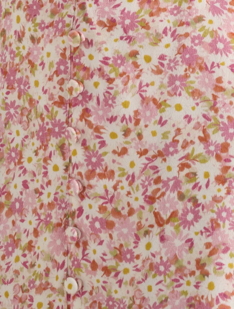 Saffron Petite Printed Sun Dress