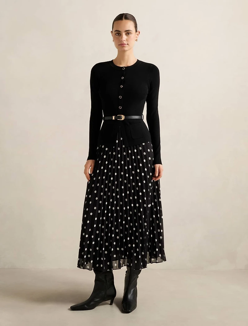 Daphne Waistcoat Knit Midi