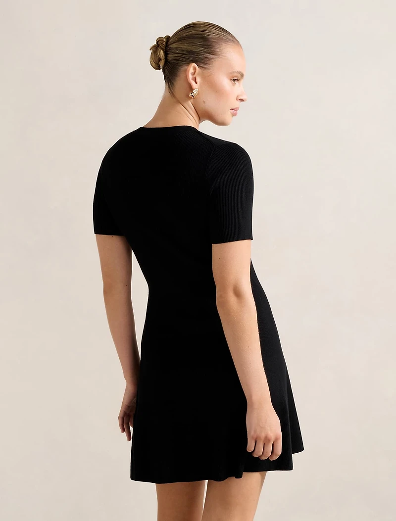Mallory Knitted Mini Dress