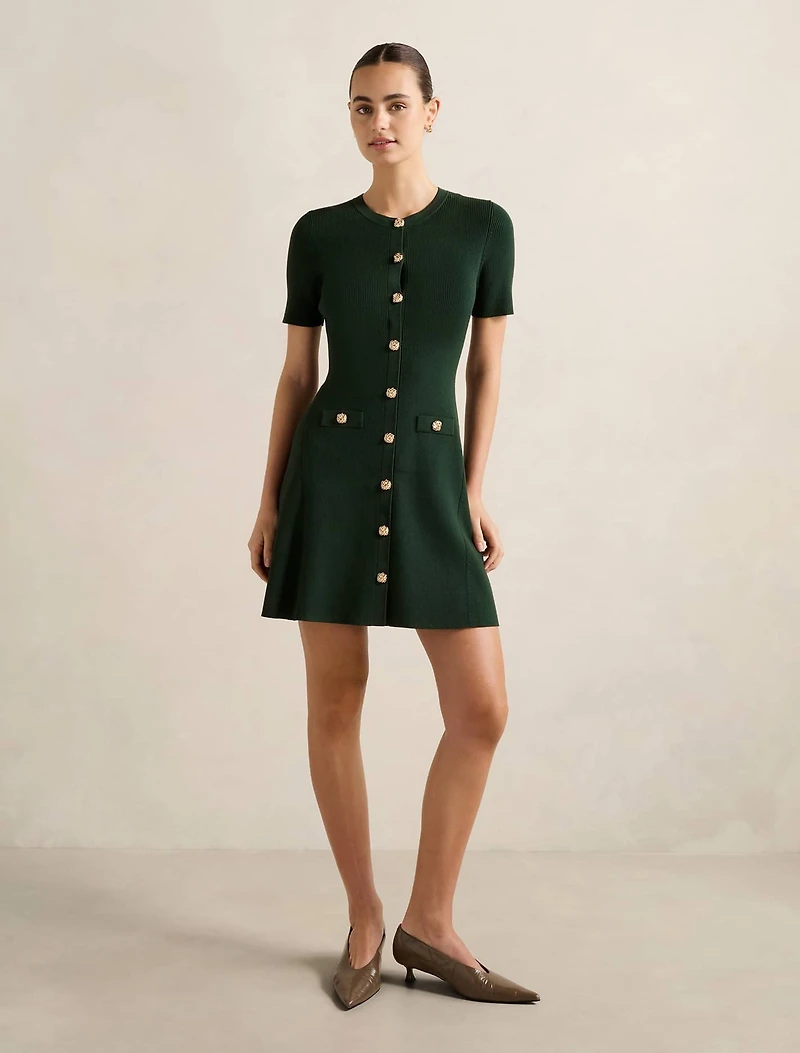 Mallory Knitted Mini Dress