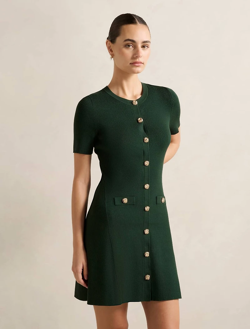 Mallory Knitted Mini Dress