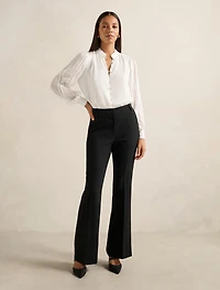 Morgan Trimmed Blouse