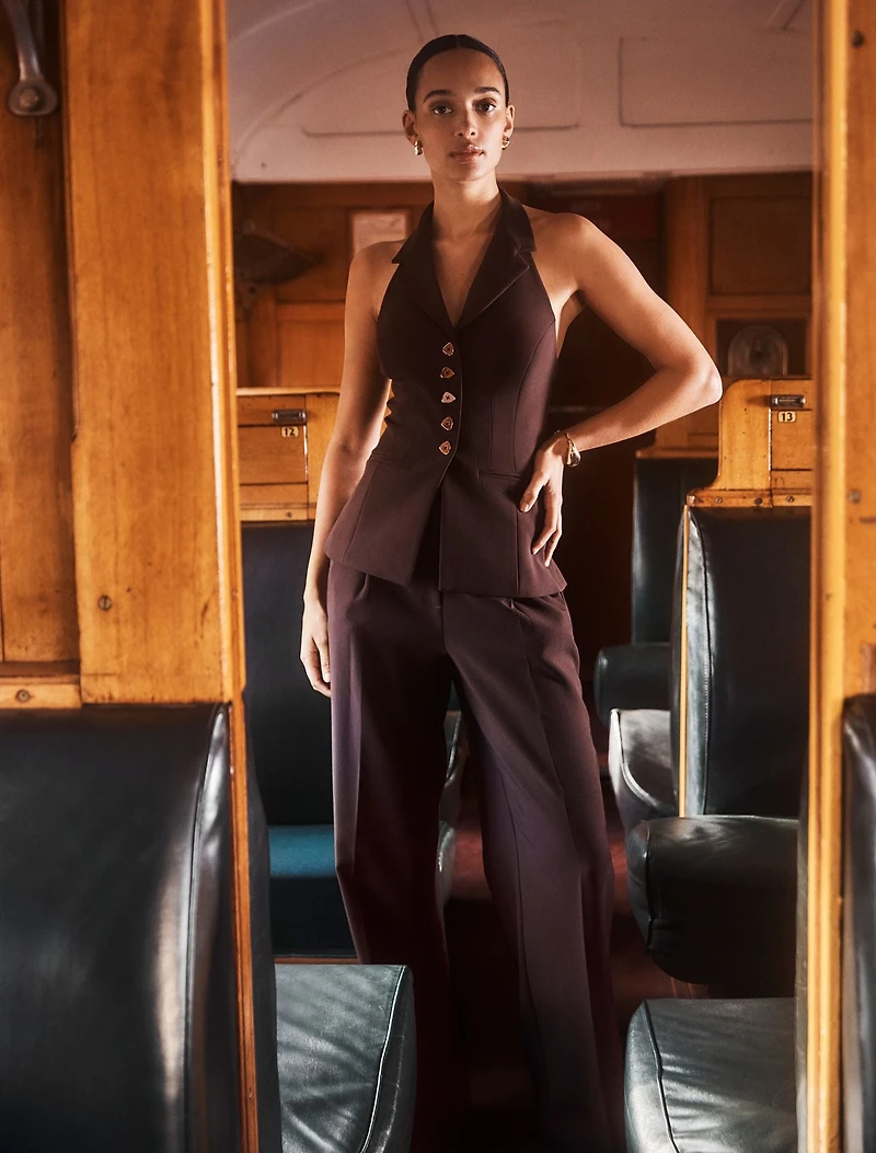 Briony Halter Waistcoat