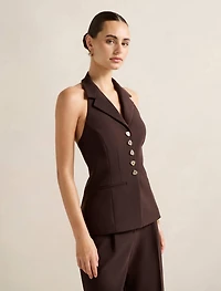 Briony Halter Waistcoat