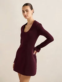 Ruby Long Sleeve Structured Mini