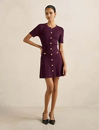 Mallory Petite Button Detail Mini