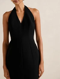 Riley Petite Structured Halter Mini