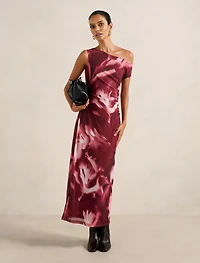 Gisella Petite Mesh Midi Dress