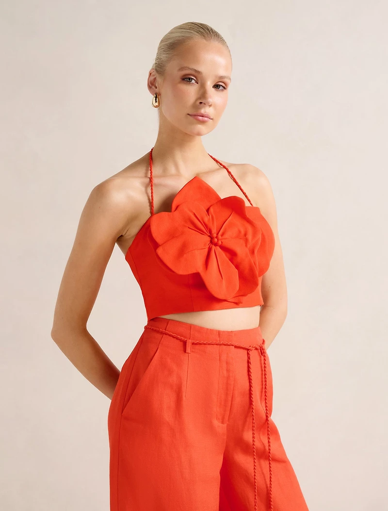 Myla Flower Detail Top