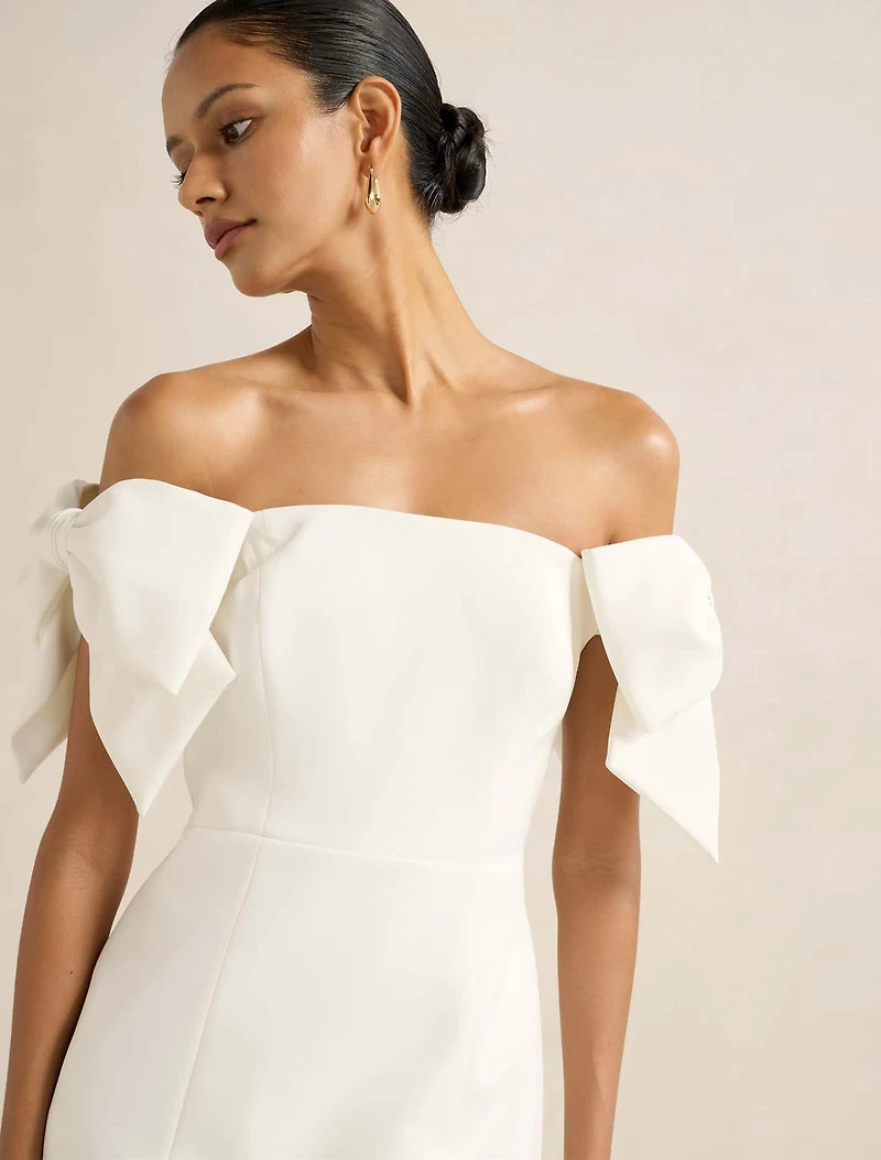 Adalyn Petite Mini Bow Dress