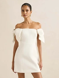 Adalyn Petite Mini Bow Dress
